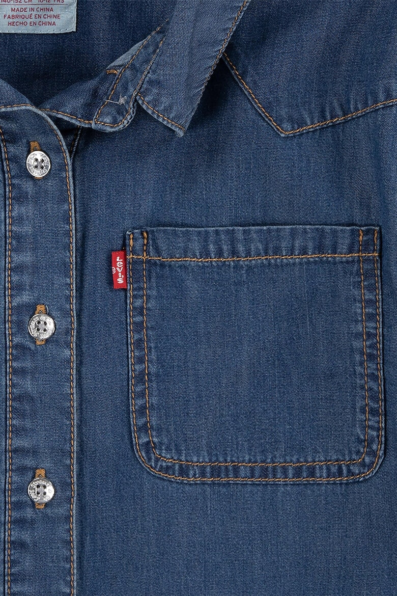 Levi's Camasa de denim cu maneci bufante - Pled.ro