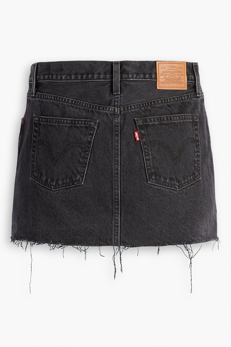 Levi's Fusta mini din denim cu terminatie nefinisata Icon - Pled.ro