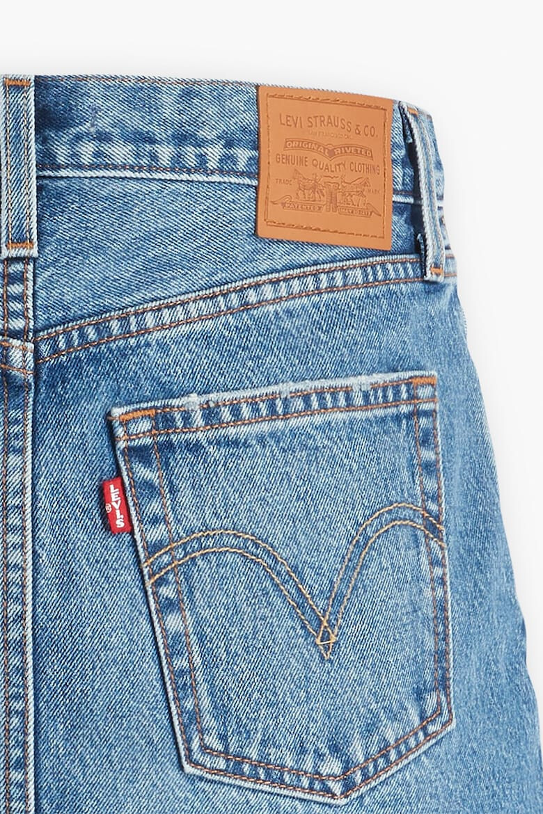 Levi's Fusta mini din denim cu terminatie nefinisata Icon - Pled.ro