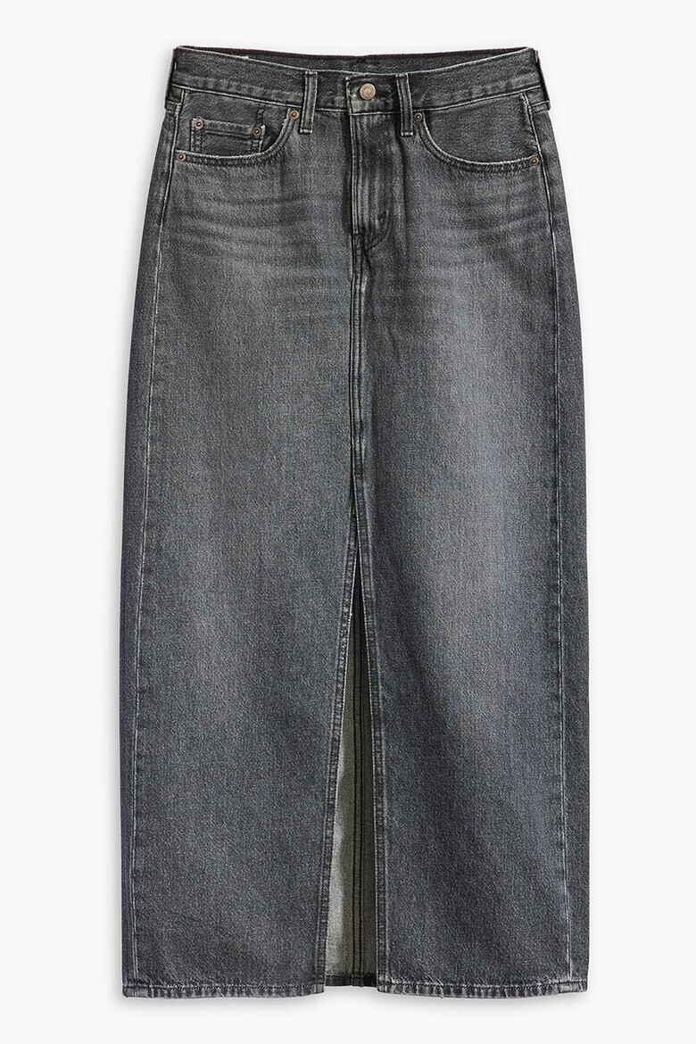 Levi's Fusta din denim cu slit frontal - Pled.ro