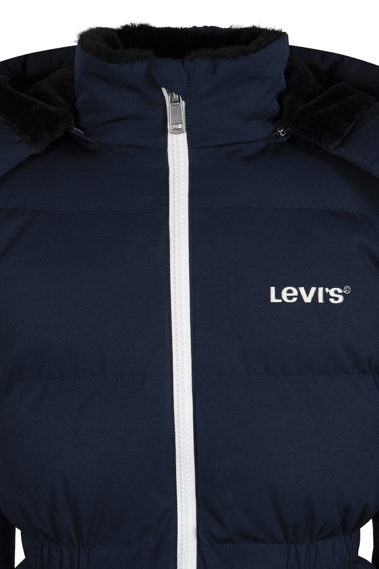 Levi's Geaca cu gluga vatelina si logo - Pled.ro