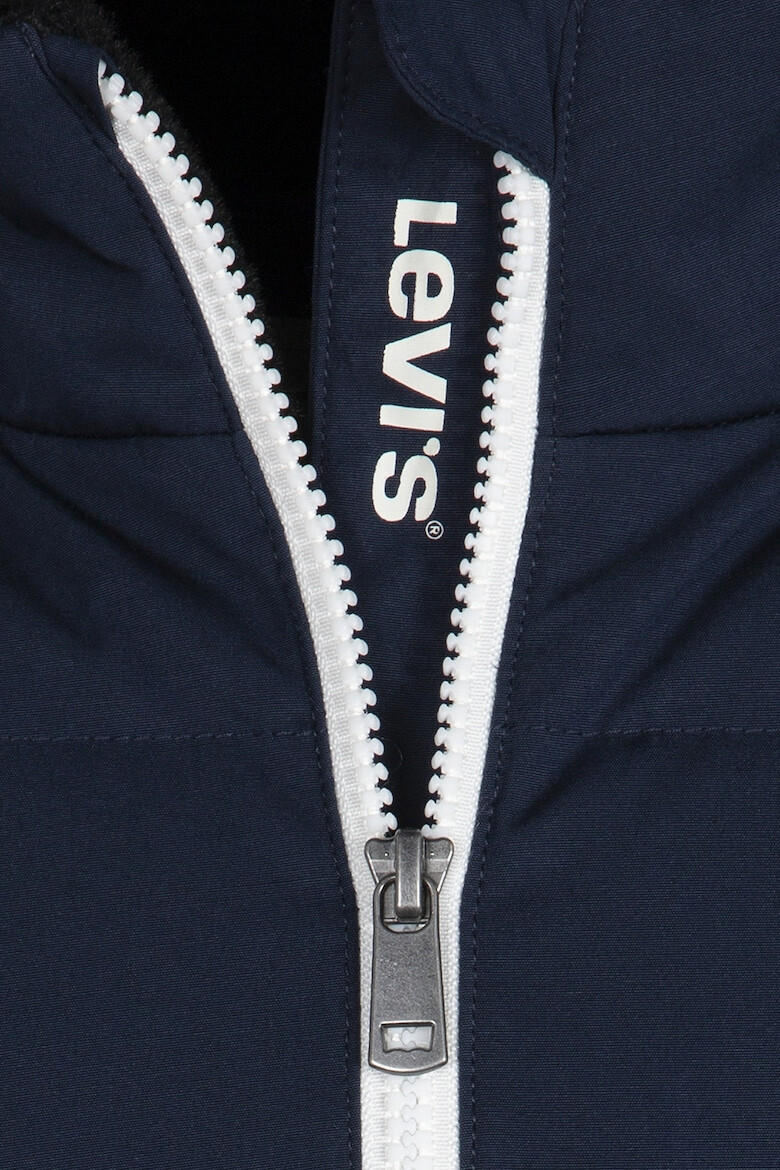 Levi's Geaca cu gluga vatelina si logo - Pled.ro