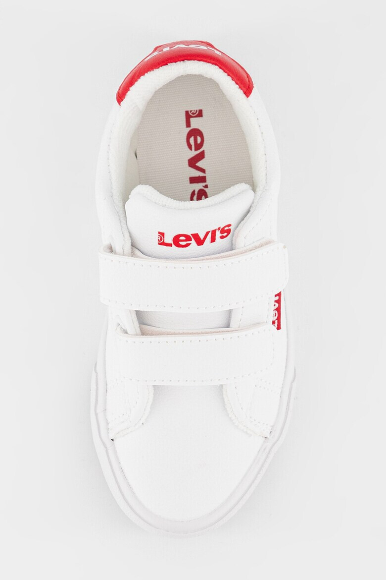 Levi's Kids Pantofi sport din piele ecologica cu inchidere velcro si logo - Pled.ro