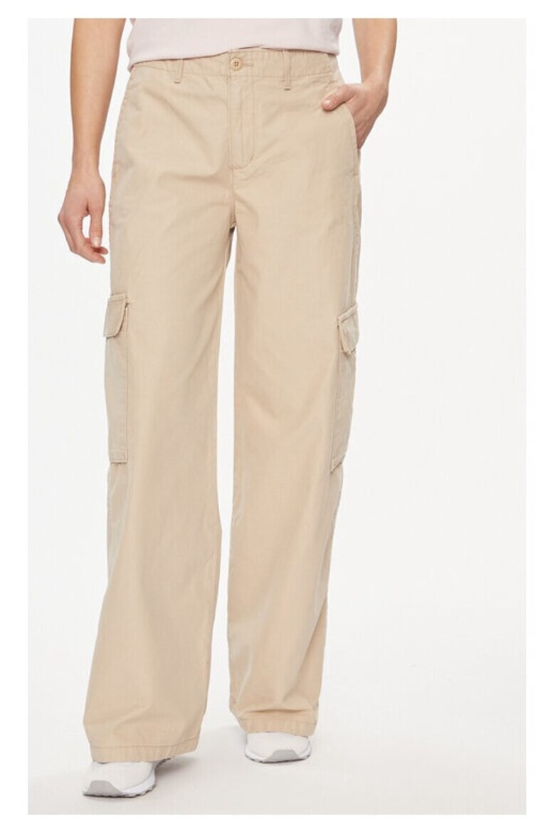 Levi's Pantaloni dama 866556 Bej Bumbac - Pled.ro