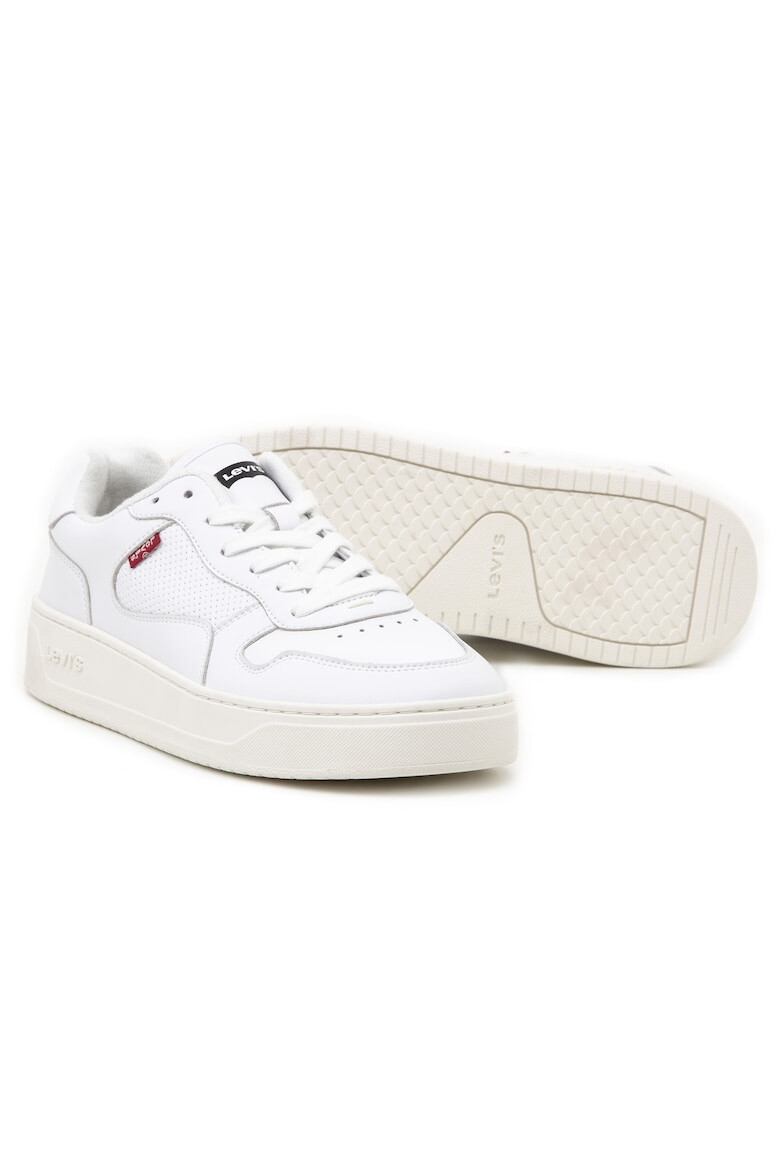 Levi's Pantofi sport de piele cu detalii perforate Glide - Pled.ro