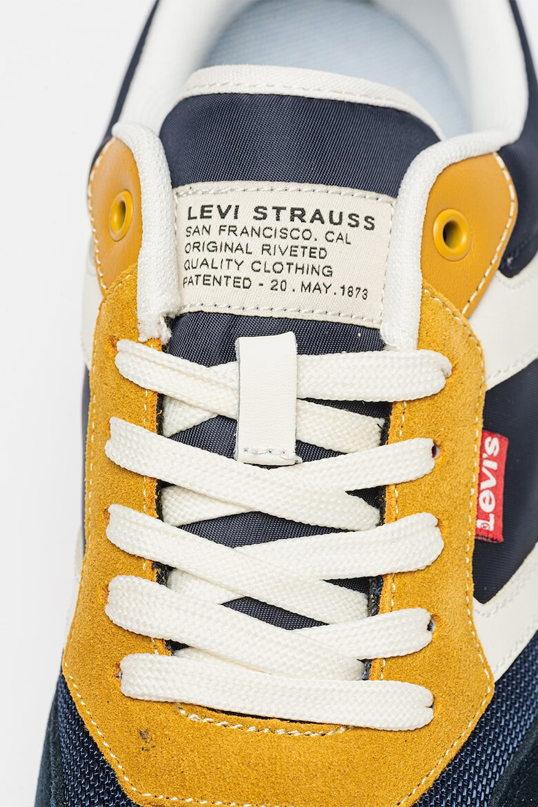 Levi's Pantofi sport low-top cu garnituri de piele intoarsa - Pled.ro