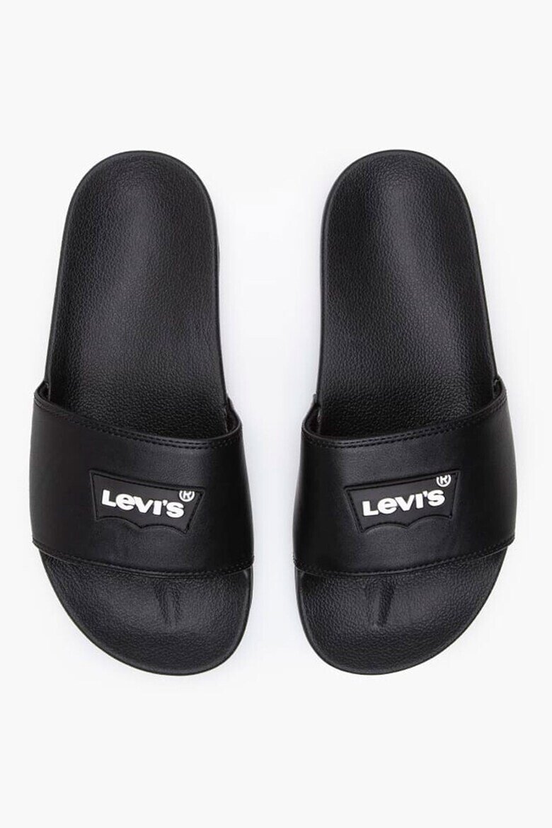 Levi's Papuci de piele ecologica cu logo - Pled.ro