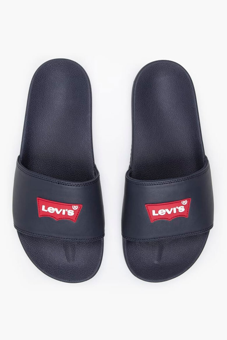 Levi's Papuci de piele ecologica cu logo - Pled.ro