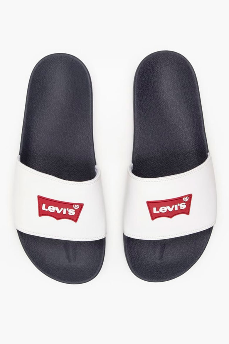 Levi's Papuci de piele ecologica cu logo - Pled.ro