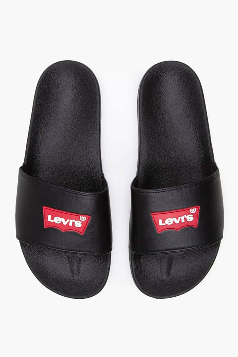 Levi's Papuci de piele ecologica cu logo - Pled.ro