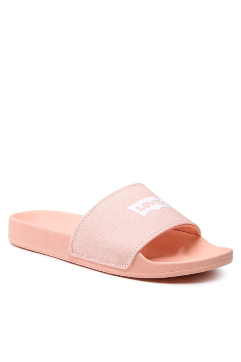 Levi's Papuci flip-flop dama ® Textil Roz - Pled.ro