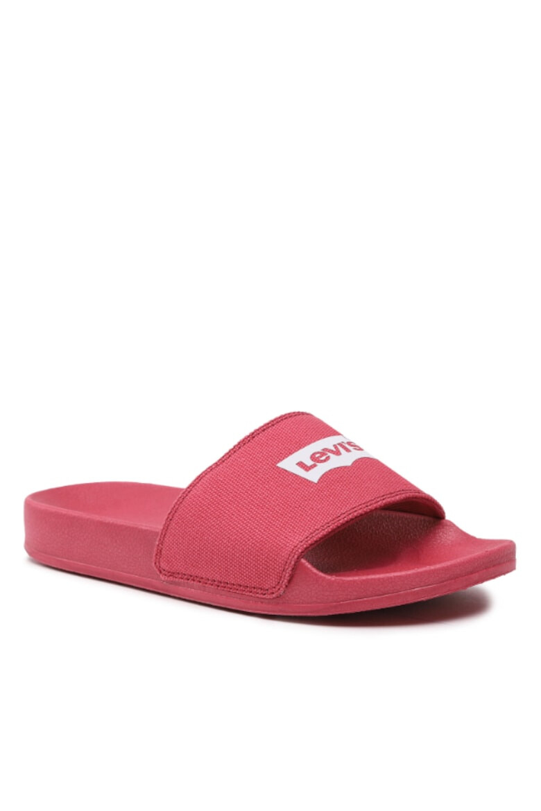 Levi's Papuci flip-flop dama ® Textil Roz - Pled.ro