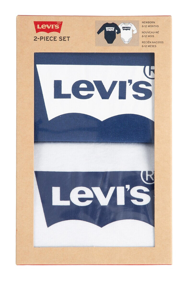 Levi's Set de body-uri cu imprimeu logo - 2 piese - Pled.ro