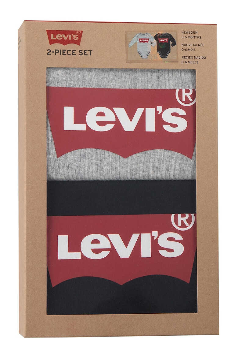 Levi's Set de body-uri cu imprimeu logo - 2 piese - Pled.ro