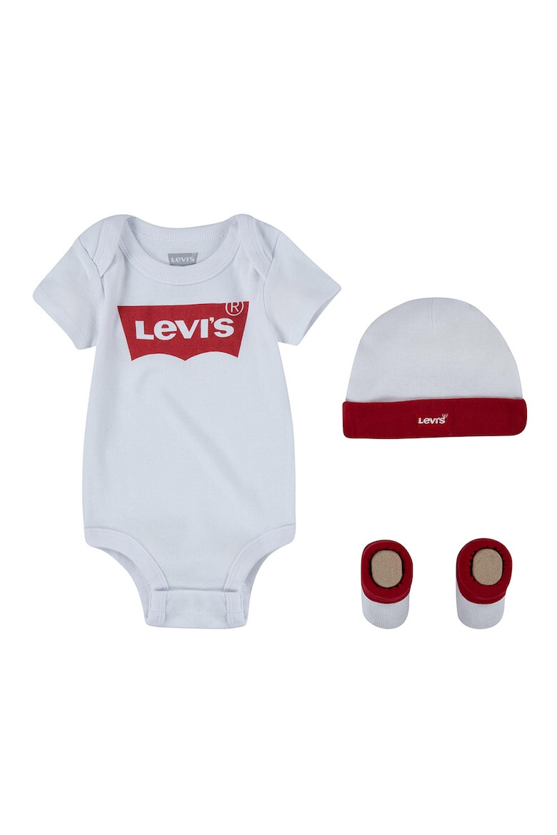 Levi's Set de botosei caciula si body cu maneci scurte - Pled.ro