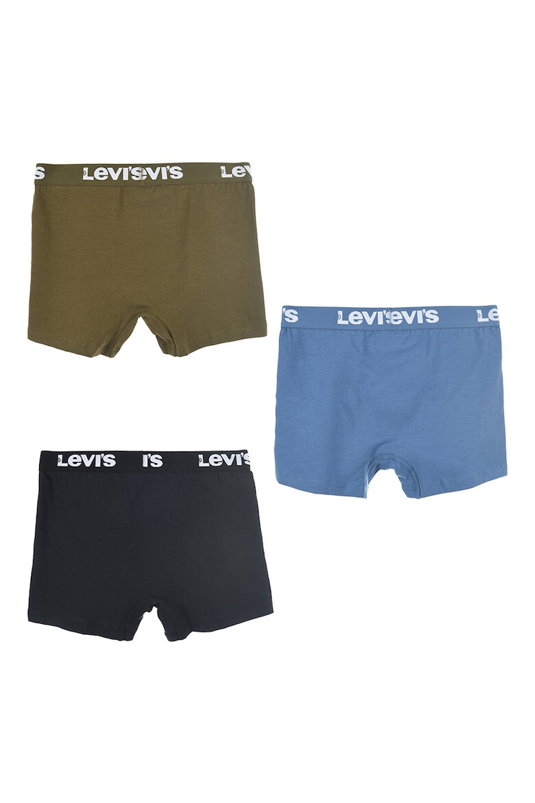 Levi's Set de boxeri cu banda logo - 3 perechi - Pled.ro