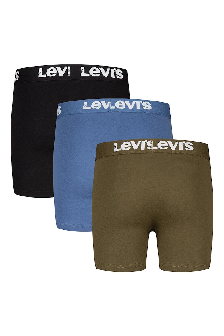 Levi's Set de boxeri cu banda logo - 3 perechi - Pled.ro