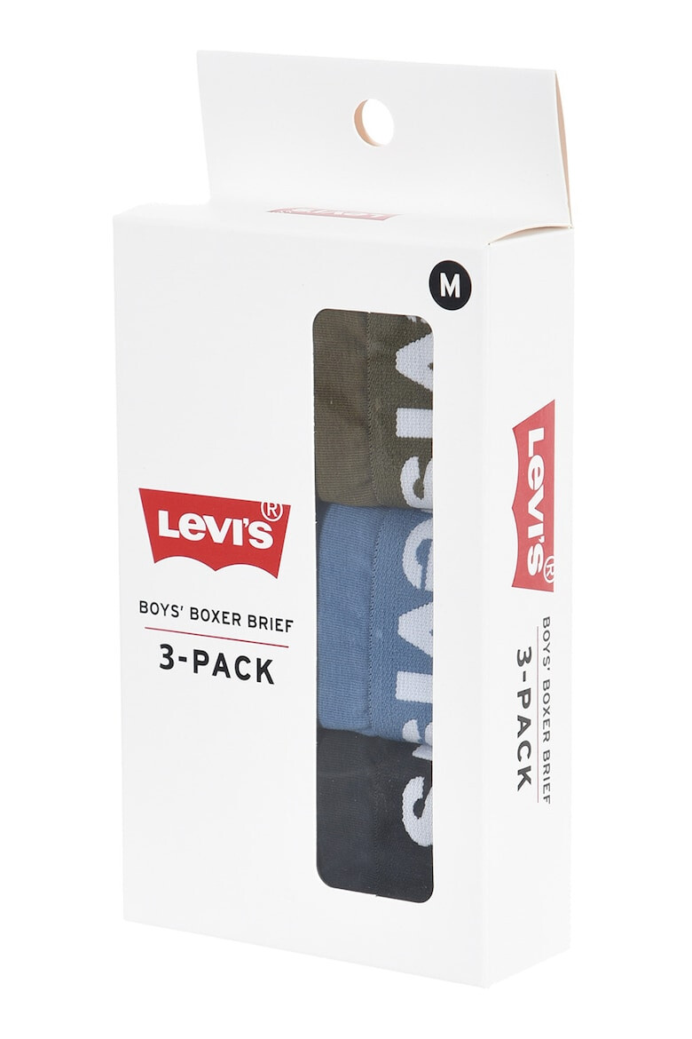 Levi's Set de boxeri cu banda logo - 3 perechi - Pled.ro