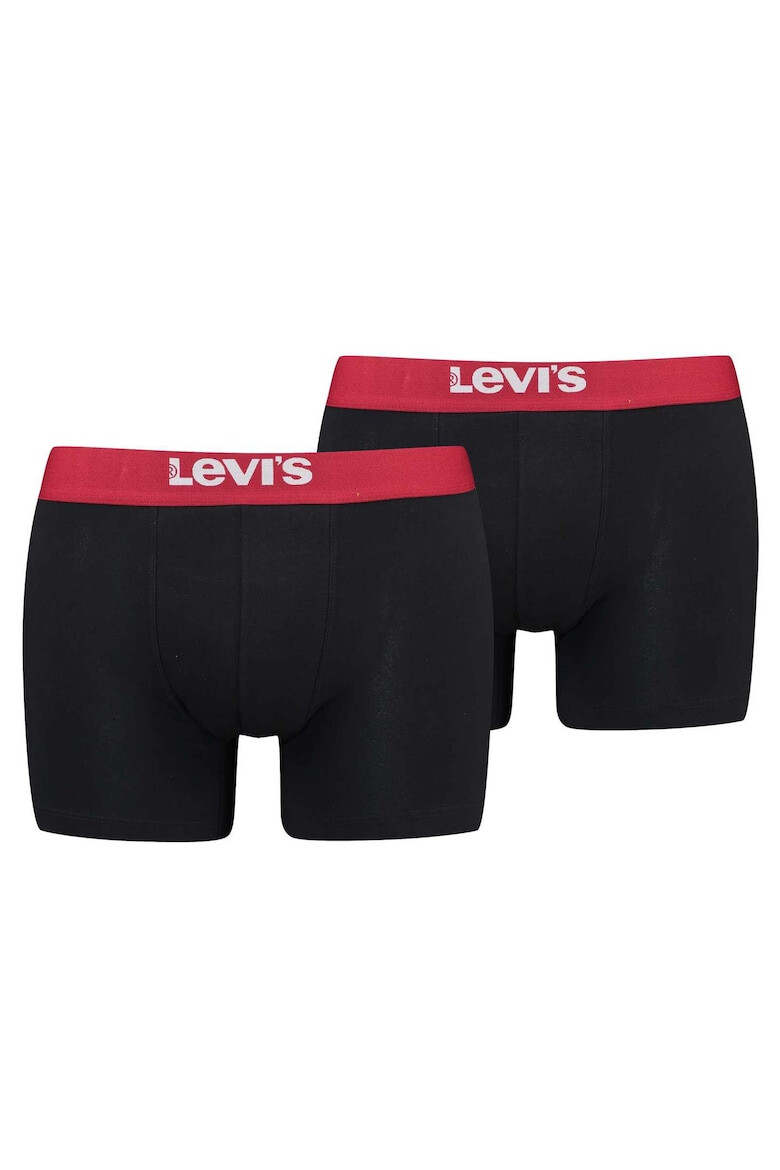 Levi's Set de boxeri cu banda logo in talie - 2 perechi - Pled.ro