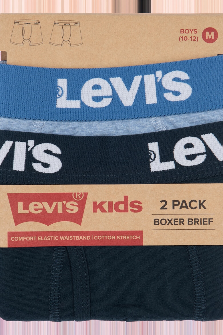 Levi's Set de boxeri cu banda logo in talie - 2 perechi - Pled.ro