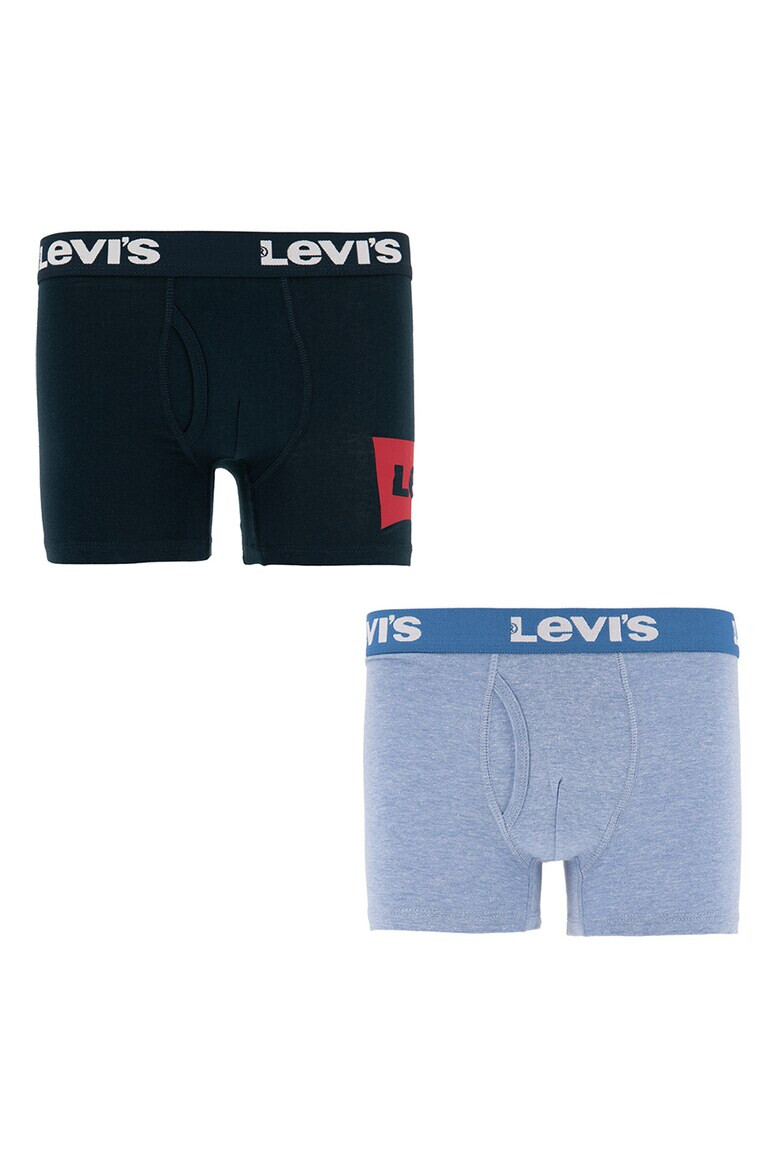 Levi's Set de boxeri cu banda logo in talie - 2 perechi - Pled.ro