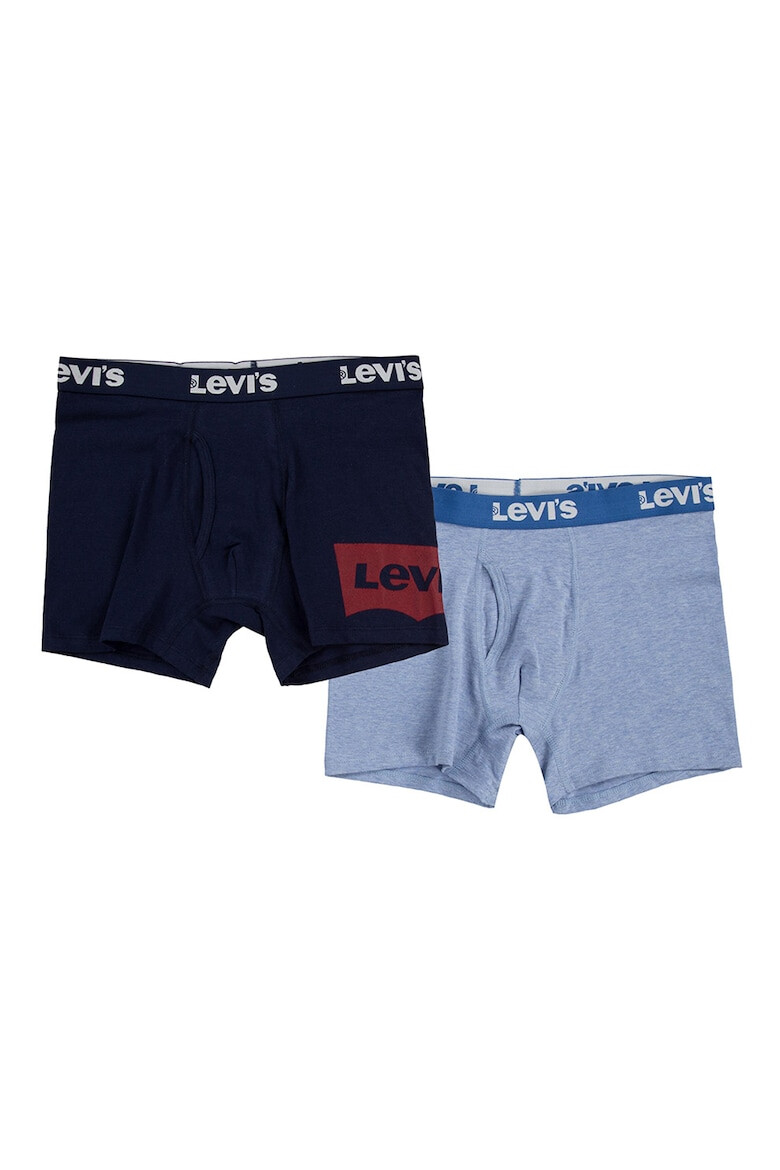 Levi's Set de boxeri cu banda logo in talie - 2 perechi - Pled.ro