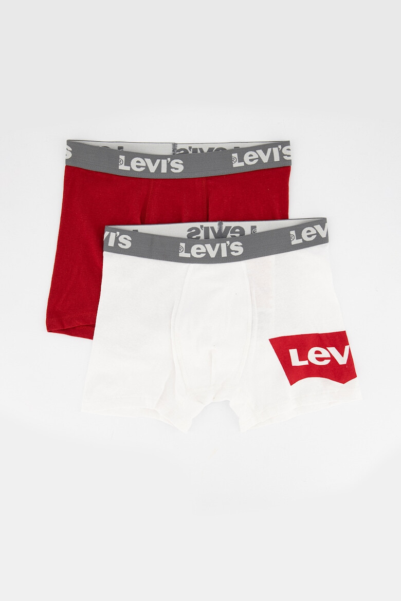 Levi's Set de boxeri cu banda logo in talie - 2 perechi - Pled.ro