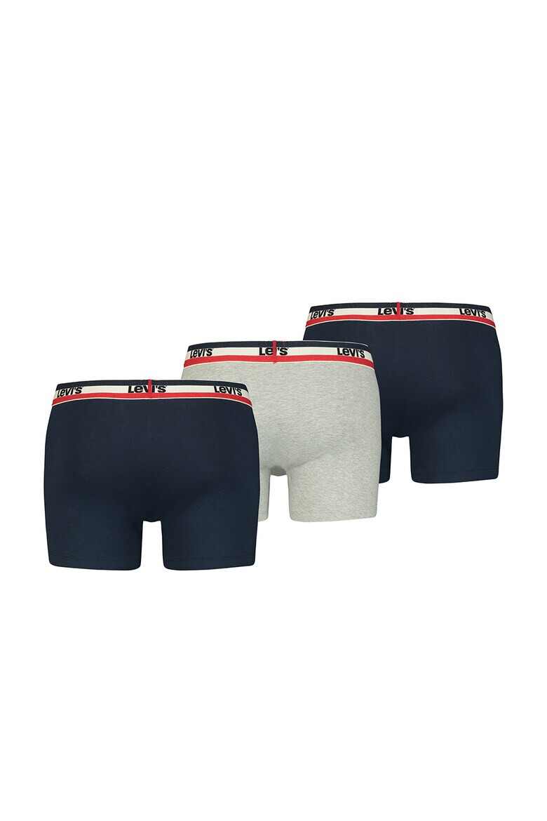 Levi's Set de boxeri din amestec de bumbac organic - 3 perechi - Pled.ro