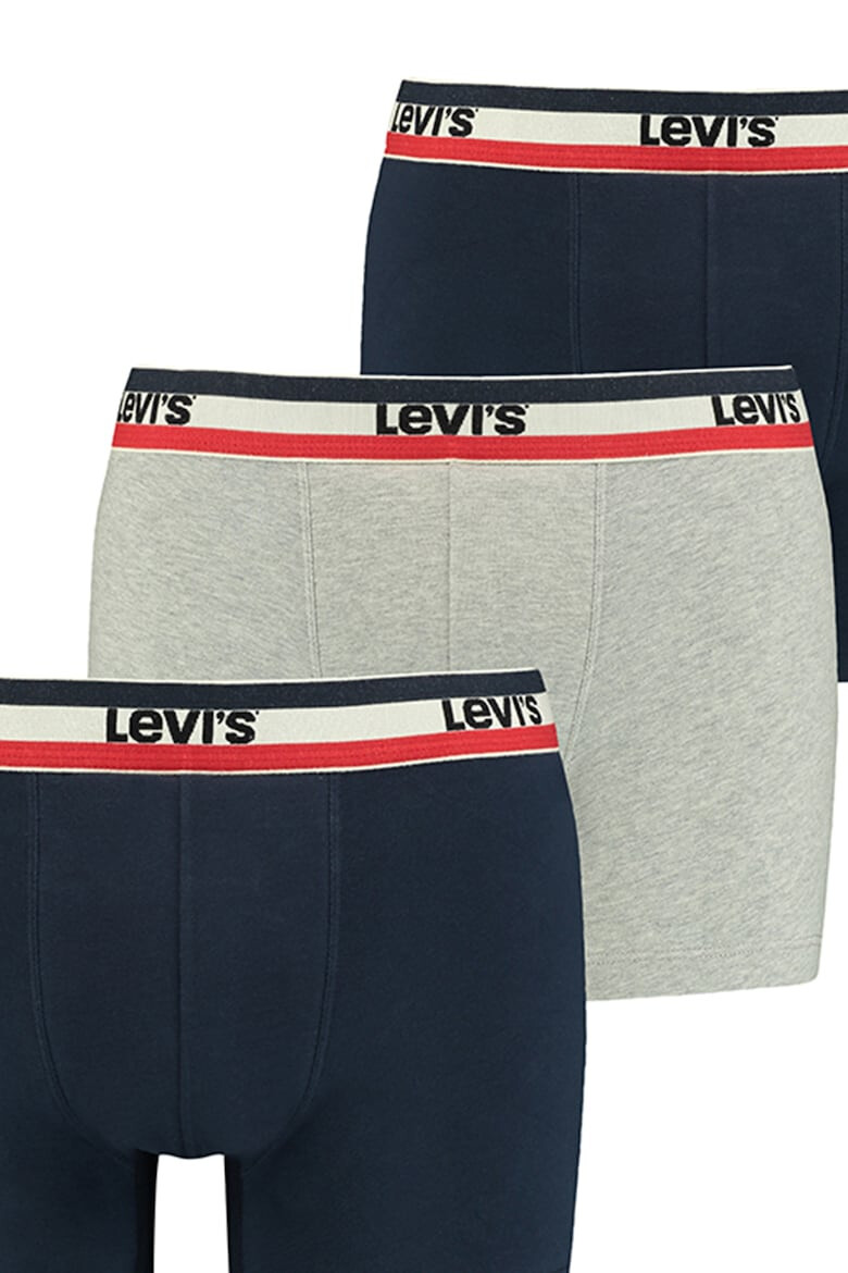 Levi's Set de boxeri din amestec de bumbac organic - 3 perechi - Pled.ro