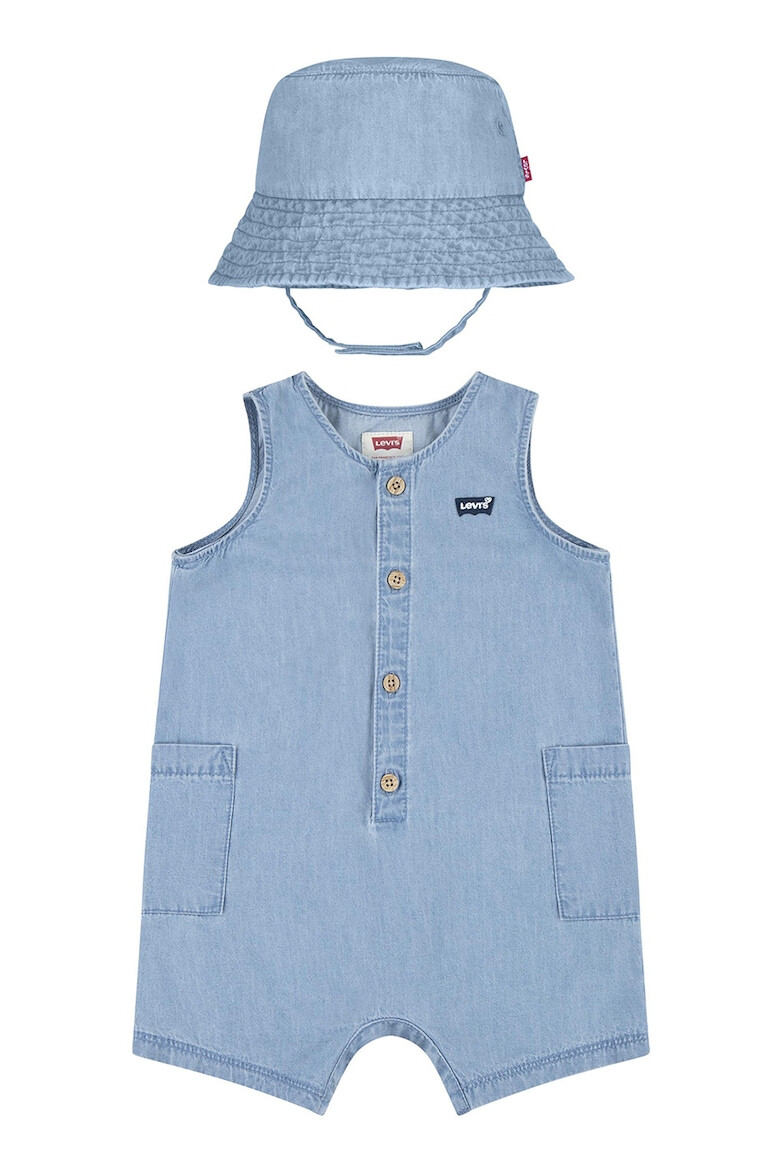 Levi's Set de palarie bucket si salopeta de bumbac - Pled.ro