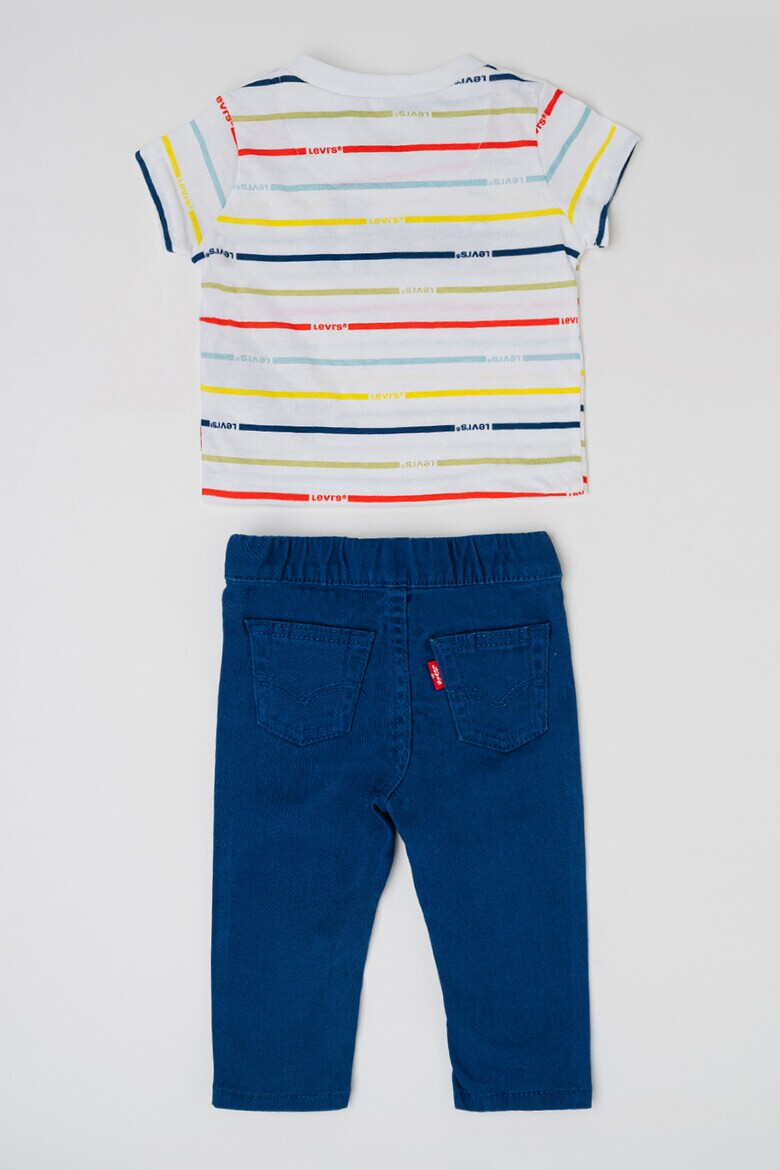 Levi's Set de tricou si pantaloni in dungi - Pled.ro