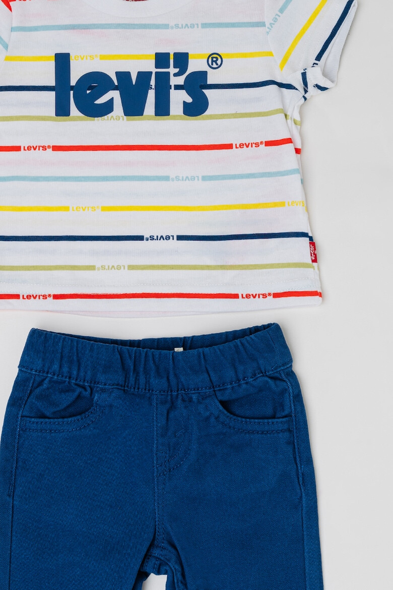 Levi's Set de tricou si pantaloni in dungi - Pled.ro