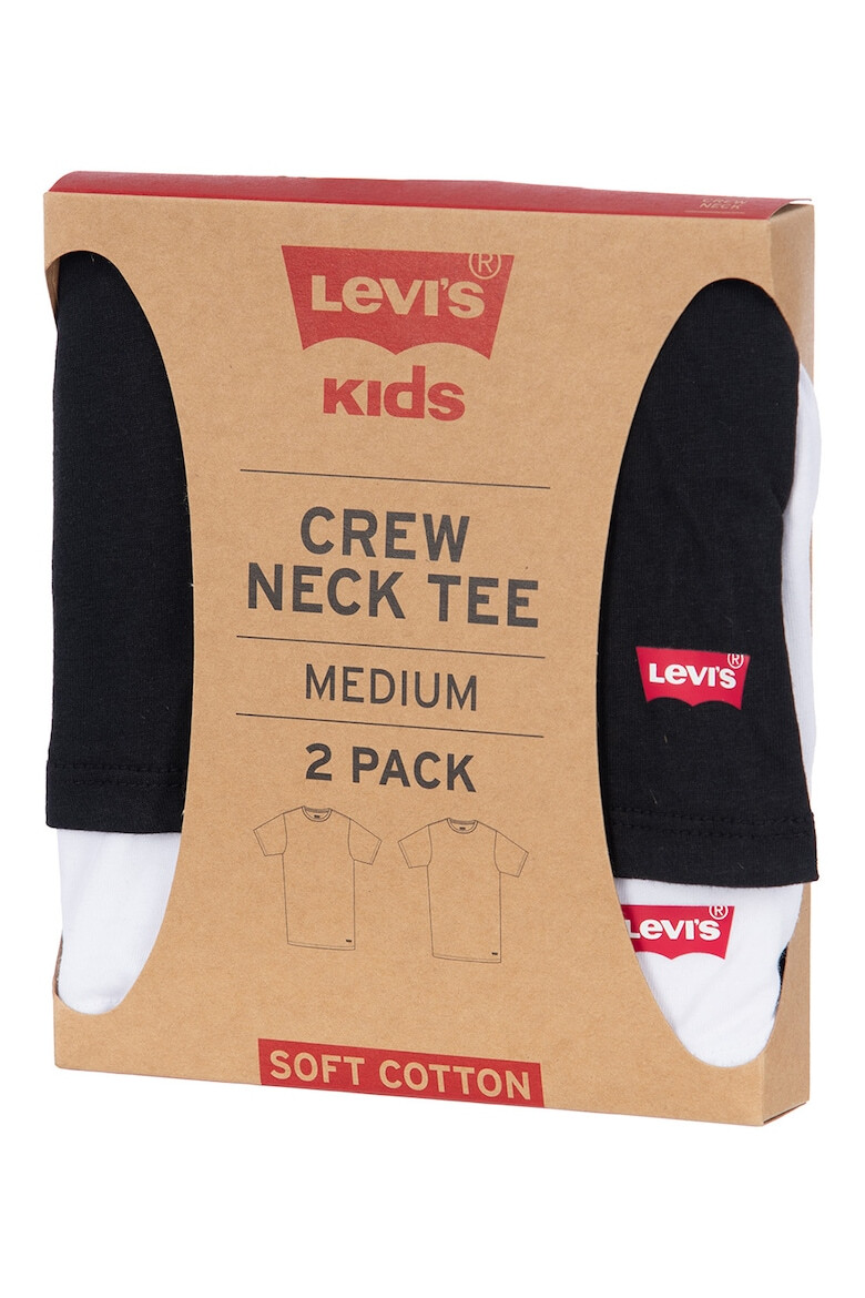 Levi's Set de tricouri cu decolteu la baza gatului - 2 piese - Pled.ro