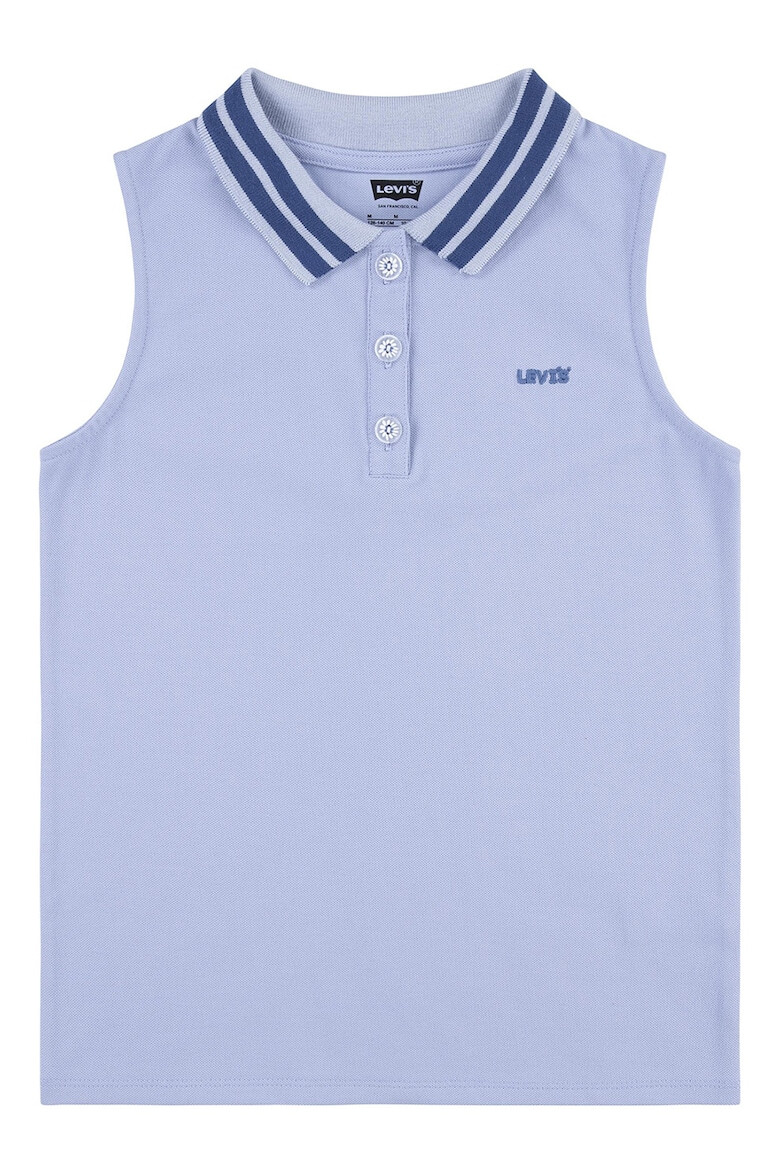 Levi's Top polo cu fenta cu nasturi - Pled.ro