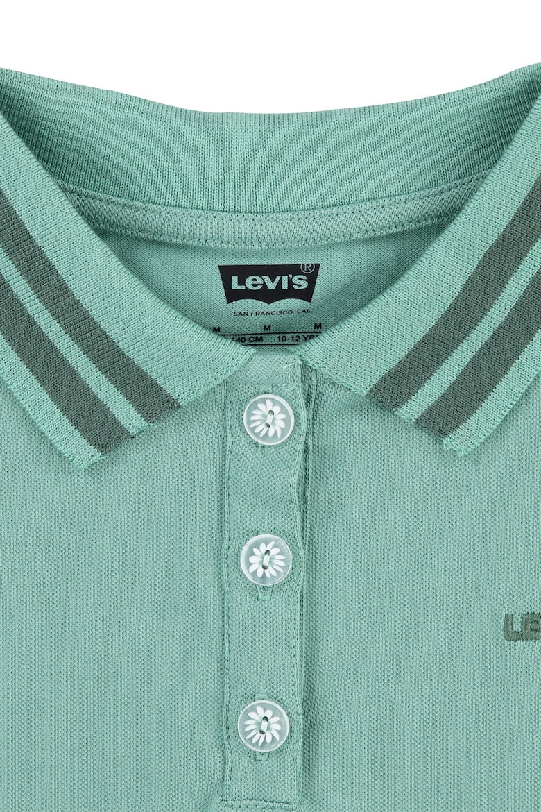 Levi's Top polo cu fenta cu nasturi - Pled.ro