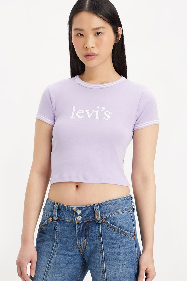 Levi's Tricou crop slim fit - Pled.ro