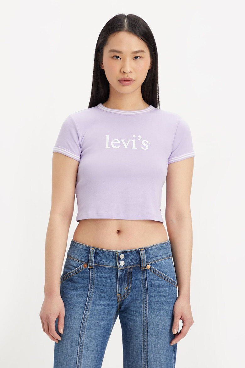 Levi's Tricou crop slim fit - Pled.ro