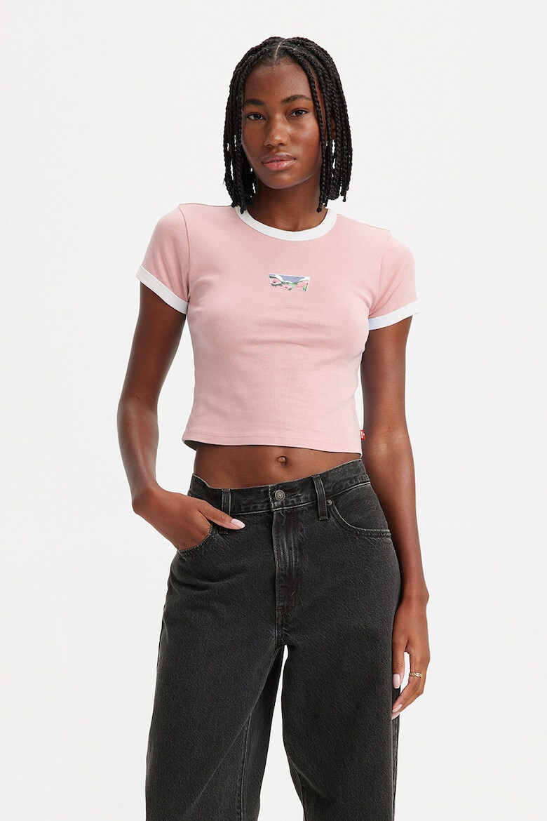 Levi's Tricou crop slim fit - Pled.ro