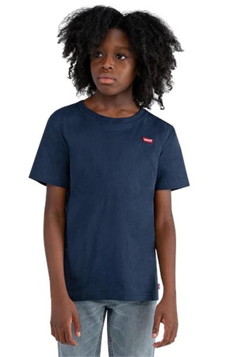 Levi's Tricou cu decolteu la baza gatului si detaliu logo pe piept - Pled.ro