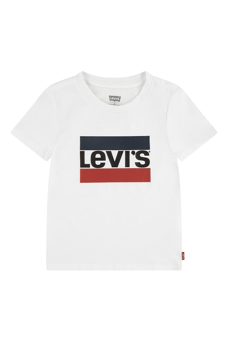 Levi's Tricou cu decolteu la baza gatului si imprimeu logo - Pled.ro