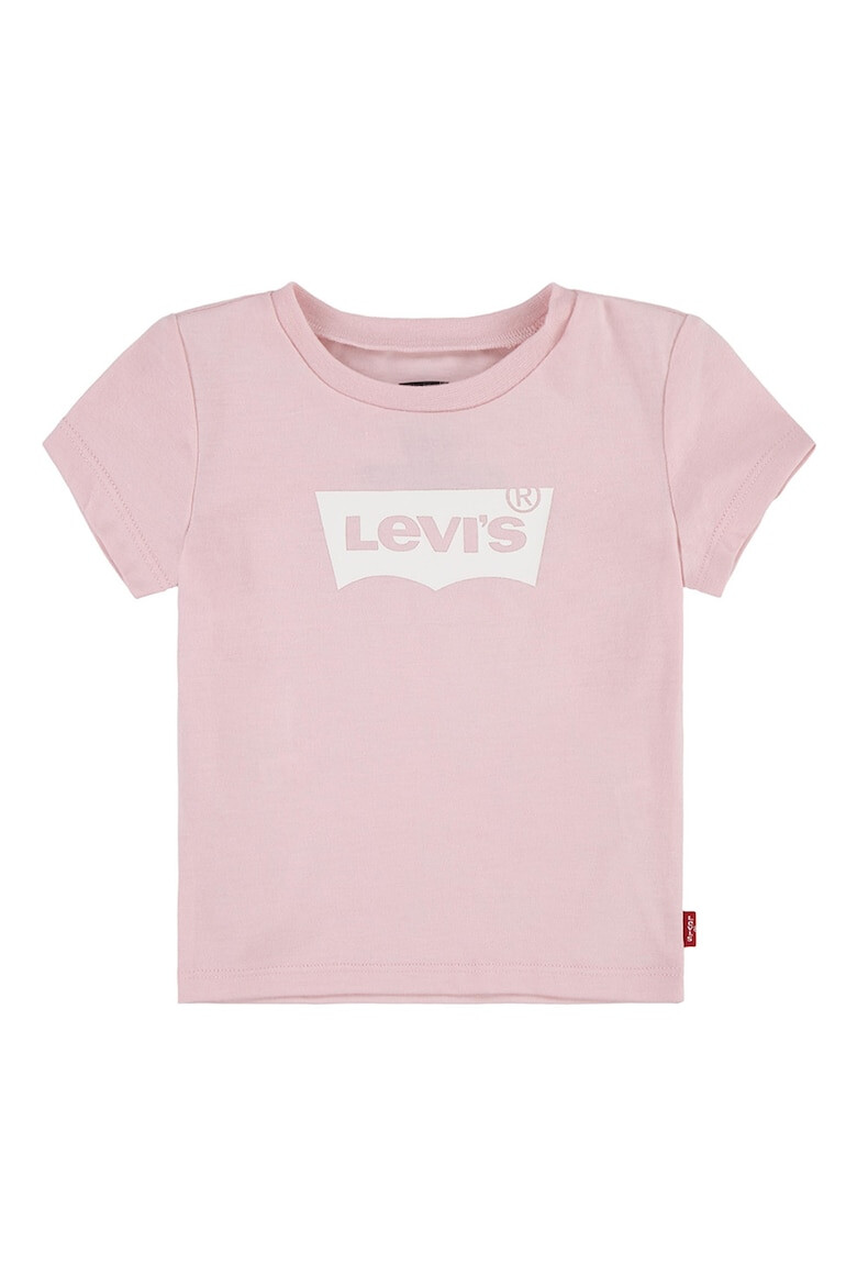 Levi's Tricou cu decolteu la baza gatului si imprimeu logo - Pled.ro