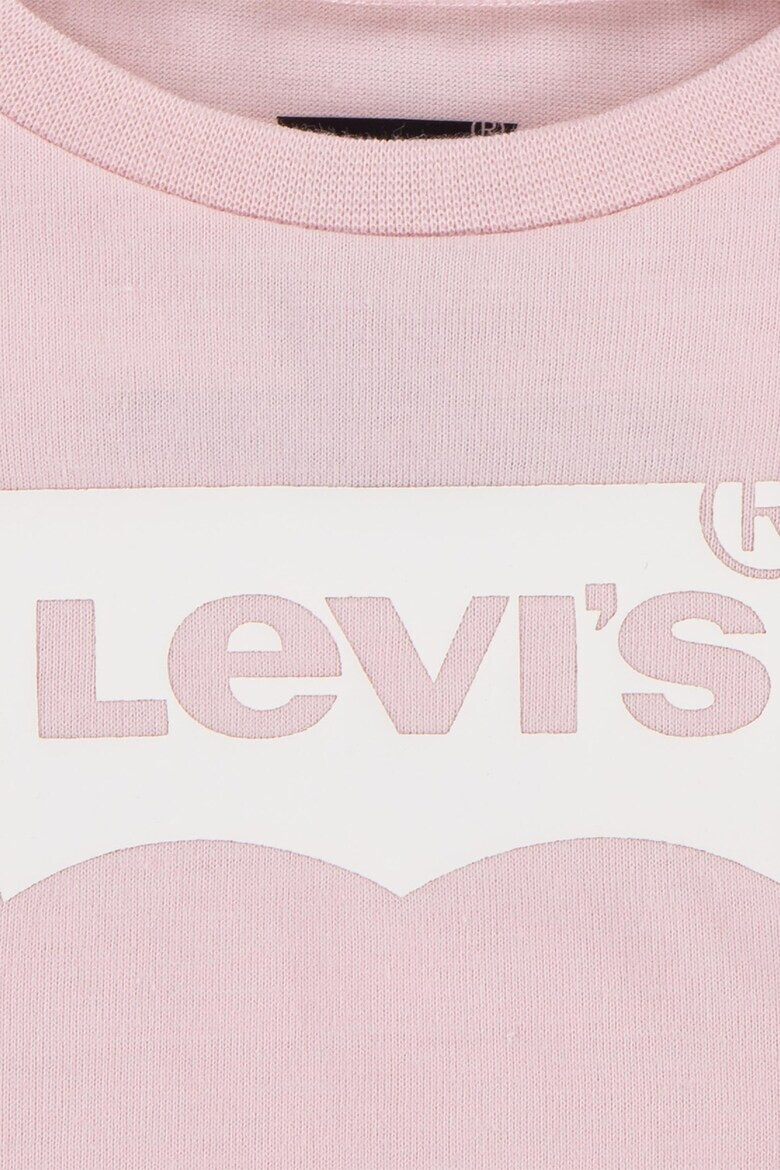 Levi's Tricou cu decolteu la baza gatului si imprimeu logo - Pled.ro