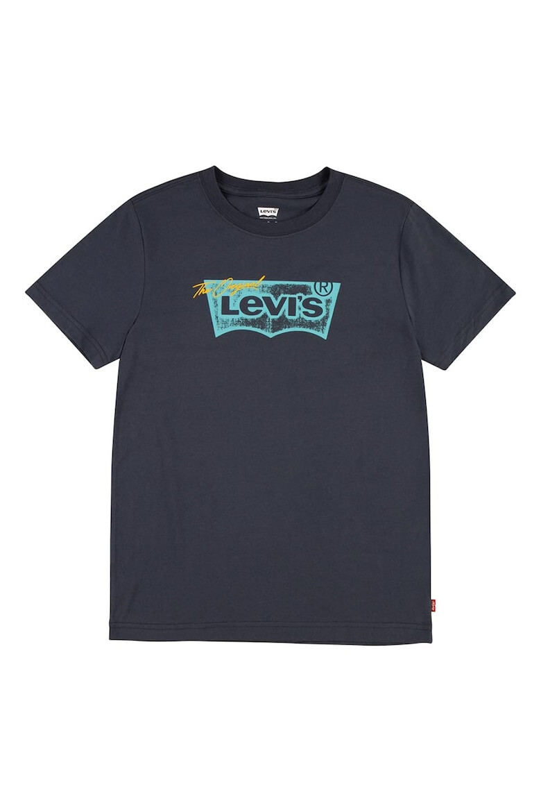 Levi's Tricou cu decolteu la baza gatului si imprimeu logo - Pled.ro