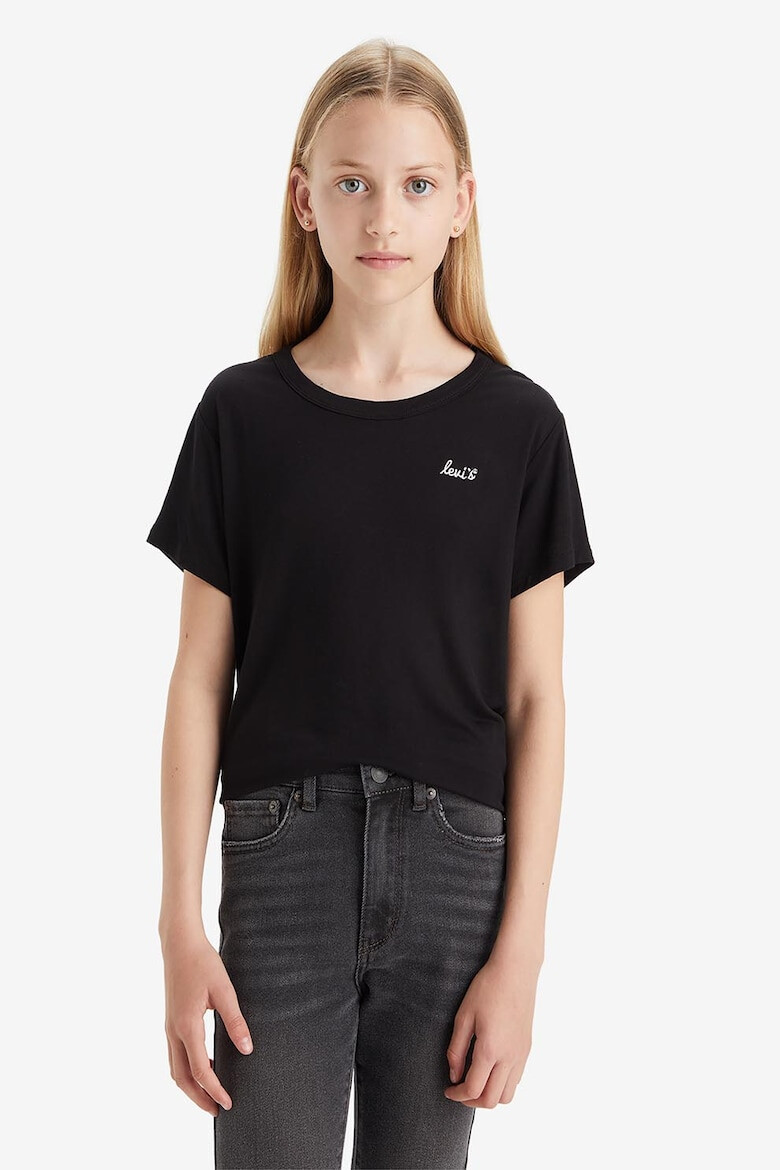 Levi's Tricou cu decolteu rotund si logo - Pled.ro