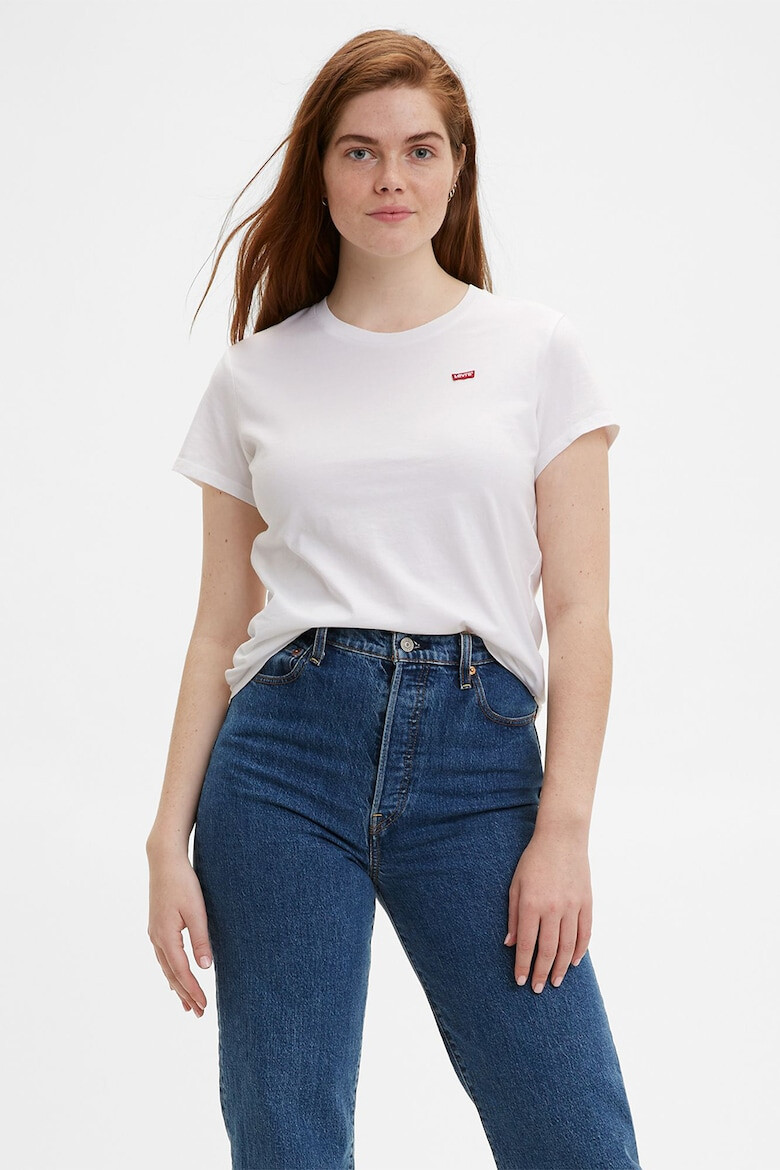 Levi's Tricou dama 9214549 Logo Alb - Pled.ro