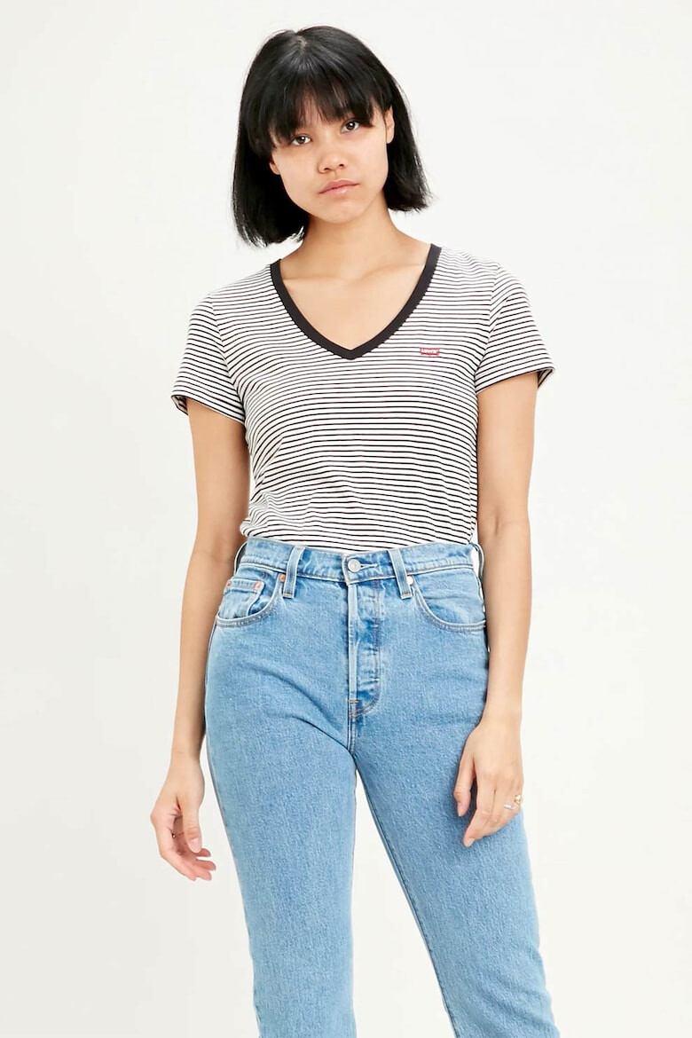 Levi's Tricou din bumbac cu decolteu in V - Pled.ro