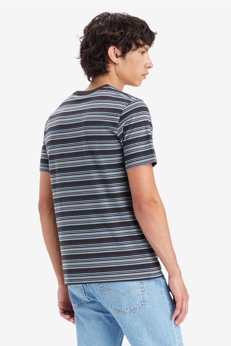 Levi's Tricou din bumbac cu decolteu la baza gatului - Pled.ro