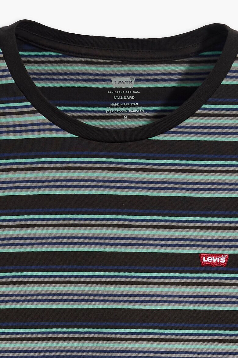 Levi's Tricou din bumbac cu decolteu la baza gatului - Pled.ro