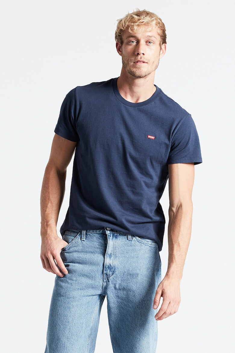 Levi's Tricou din bumbac cu decolteu la baza gatului - Pled.ro