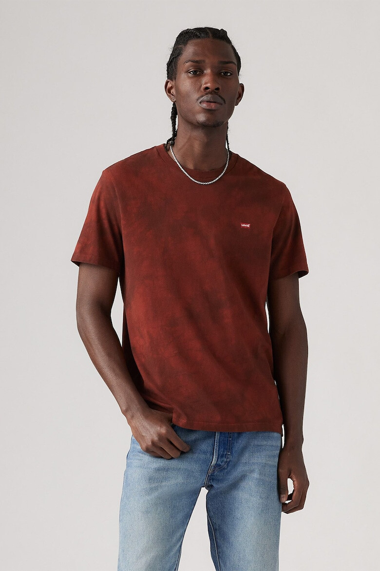 Levi's Tricou din bumbac cu decolteu la baza gatului - Pled.ro